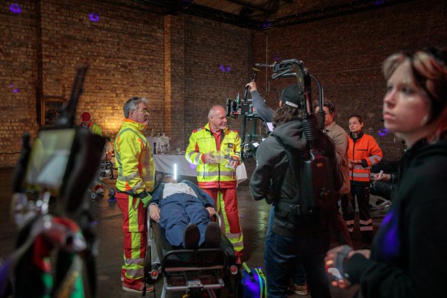 &amp;nbsp;
Arbeit am Filmprojekt